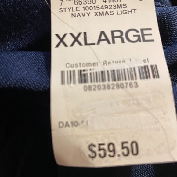 JENNI Long Sleeve Mix It Holiday Pajama Set XXL (8181) - Picture 9 of 10